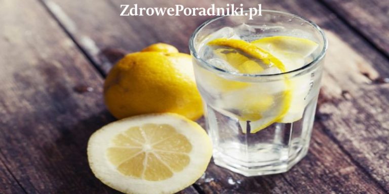 woda z cytryną