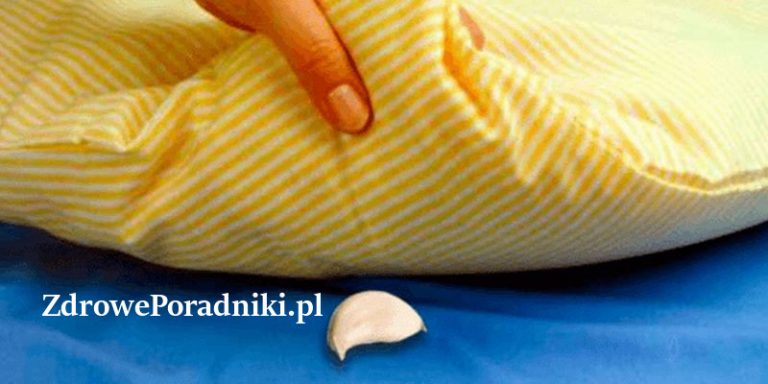 czosnek pod poduszką