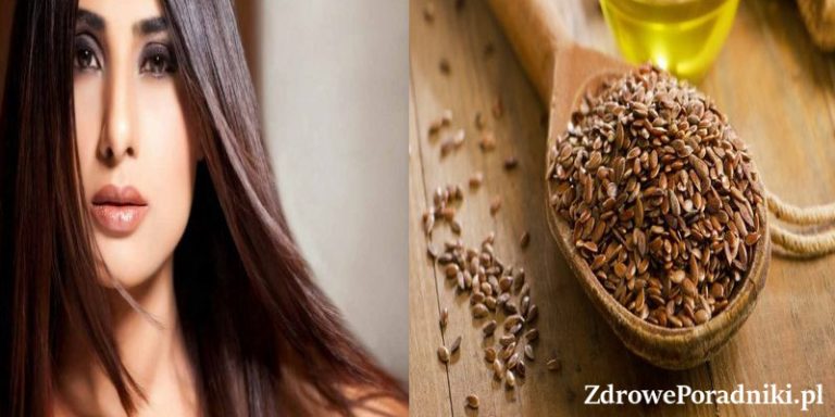 wzmocnij włosy nasiona lnu