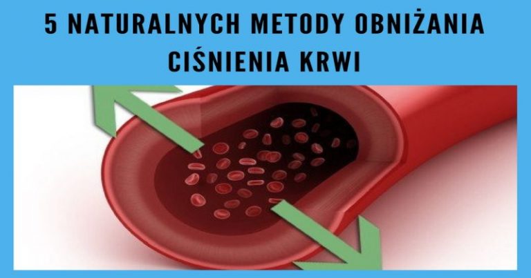naturalnych metody obniżania ciśnienia krwi