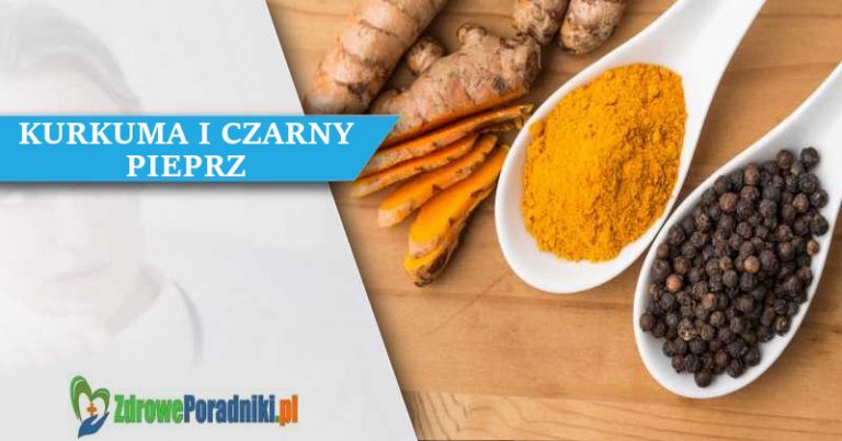 kurkuma i czarny pieprz