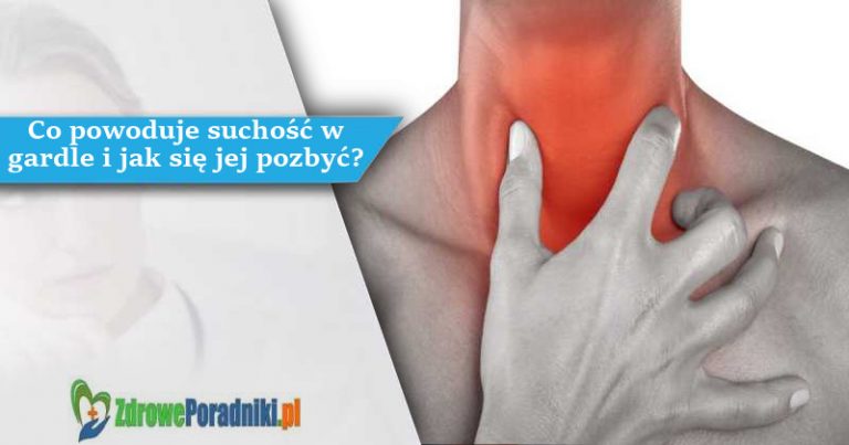 suchość w gardle