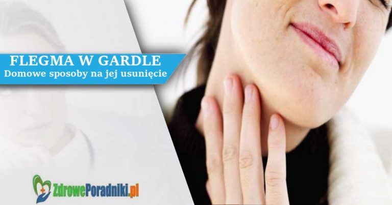zalegająca flegma w gardle