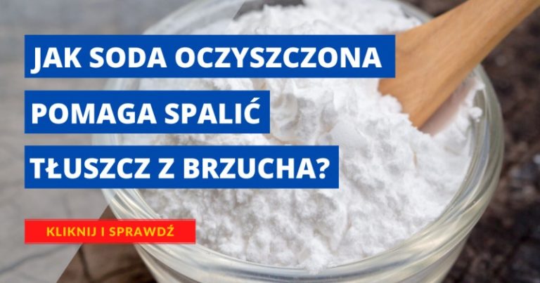 soda oczyszczona odchudzanie brzucha
