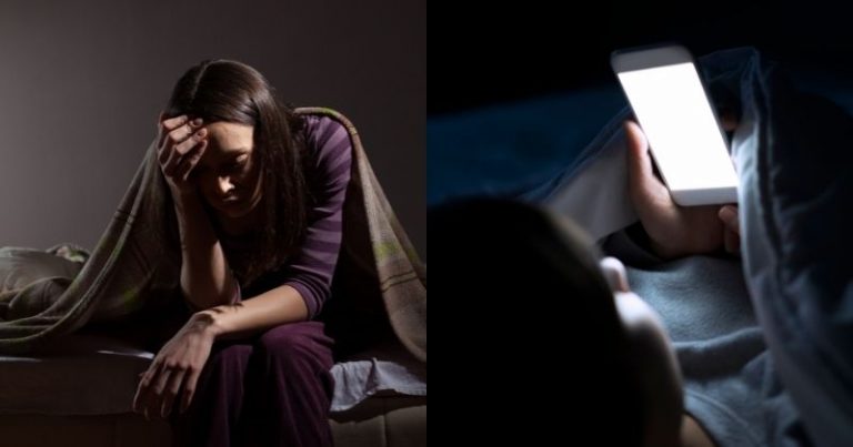 telefon pod poduszką