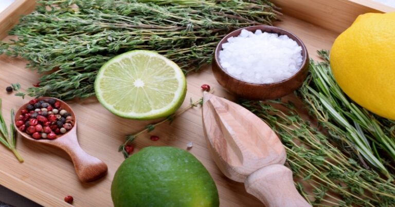 sól, pieprz i cytryna