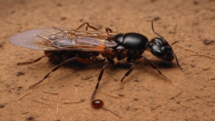 Jak znaleźć królową mrówek w mrowisku