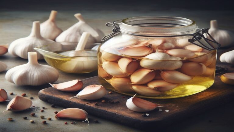 czosnek w oliwie