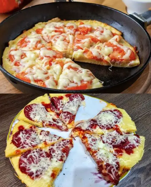 Ekspresowa pizza na patelni w 10 minut: smaczny i sycący obiad