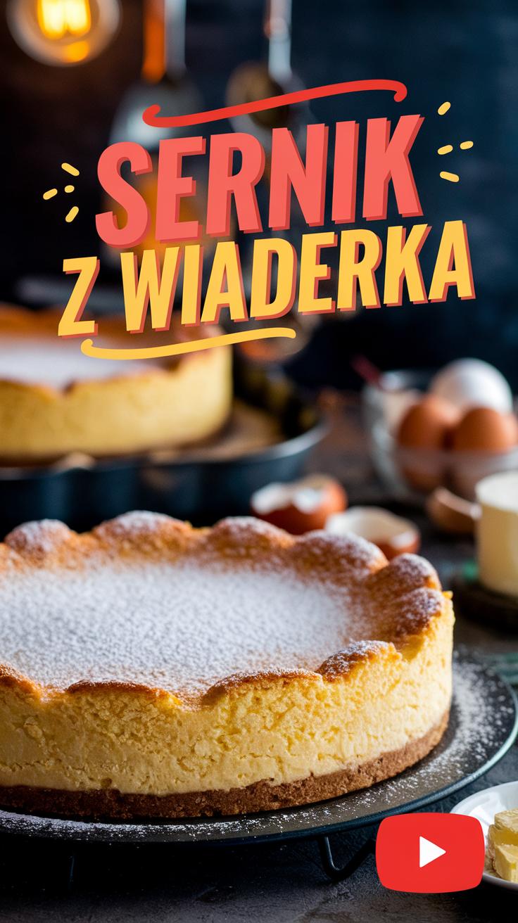 sernik z wiaderka