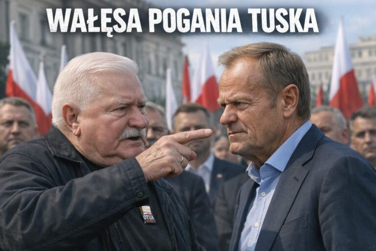Wałęsa pogonił Tuska. Padły słowa o męskim działaniu i ciężkich czasach