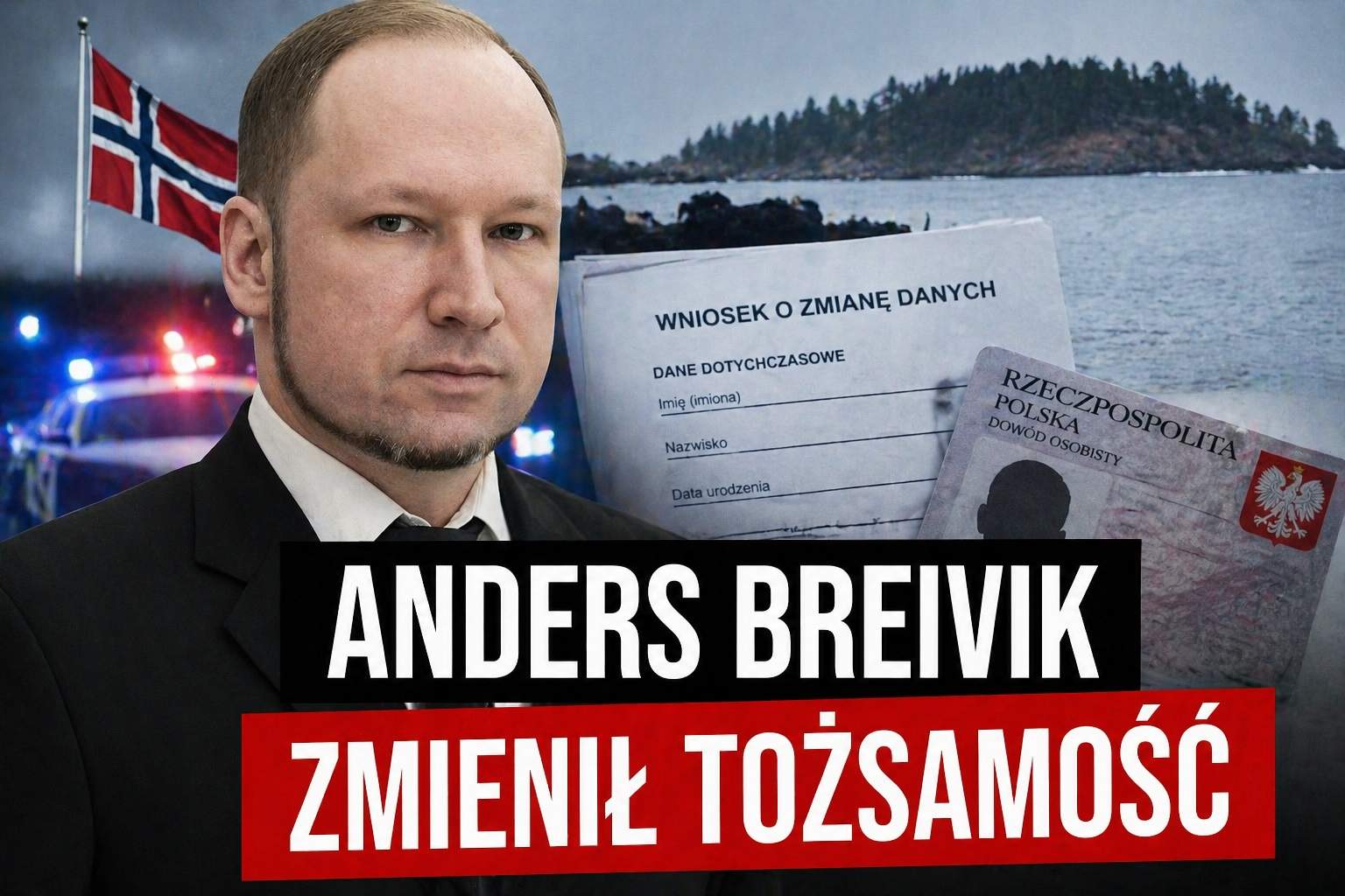Anders Breivik zmienił tożsamość lata temu. Nazwisko sprawcy masakry wciąż mrozi krew