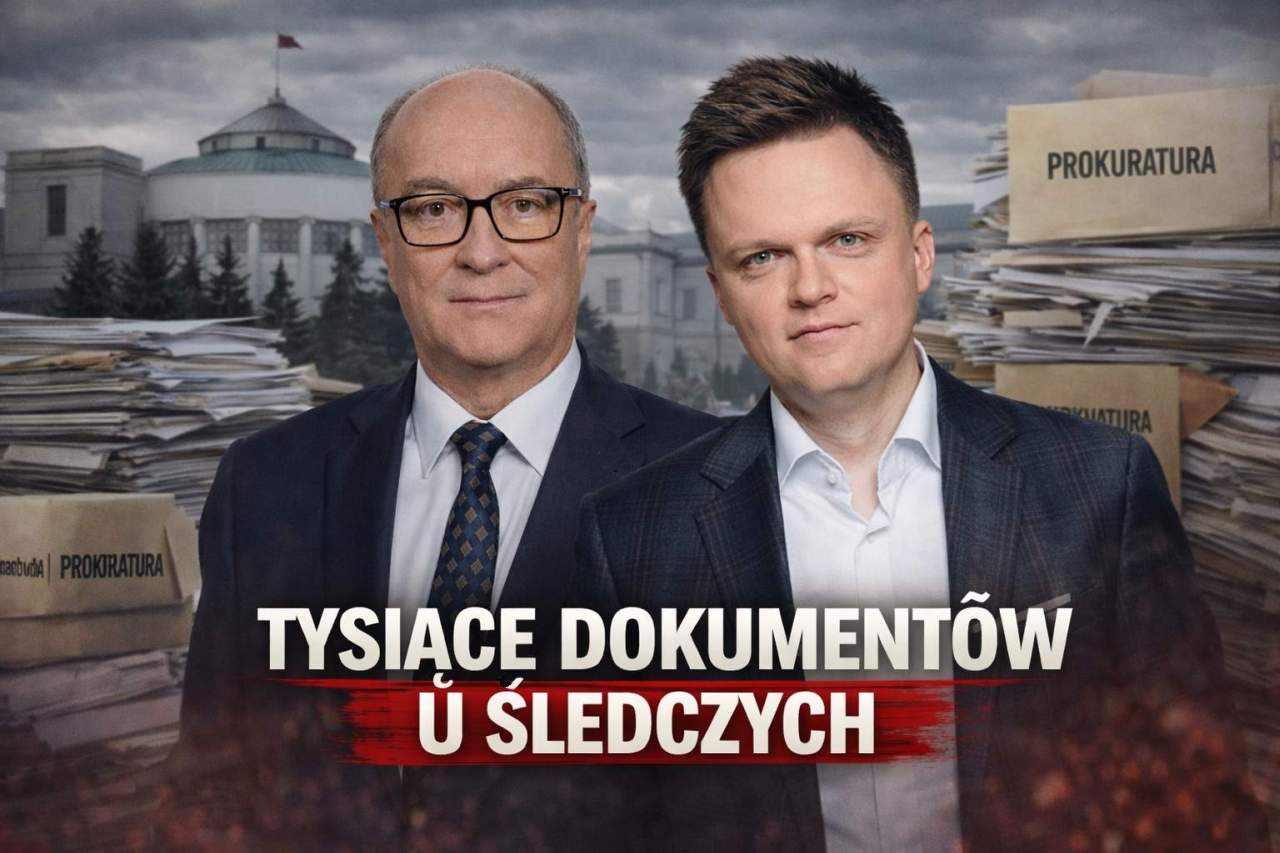 Czarzasty przekazał prokuraturze tysiące dokumentów. Hołownia znalazł się w samym środku burzy