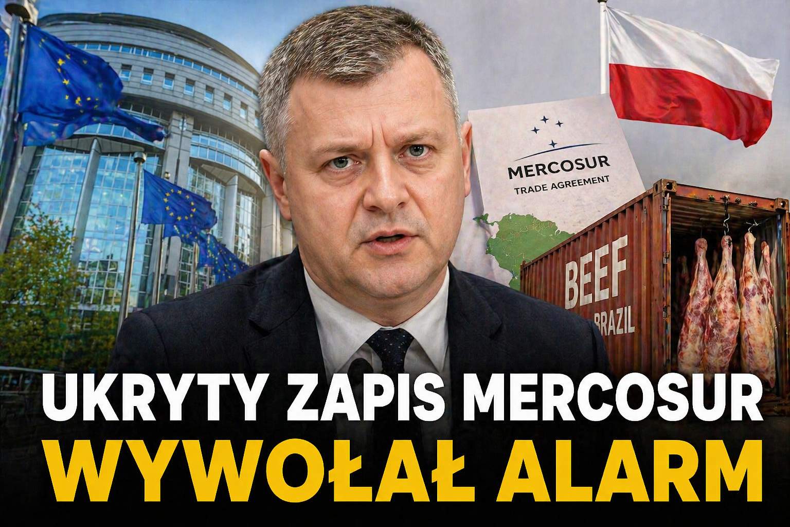 Ukryty zapis Mercosur wywołał alarm. Minister reaguje i zapowiada ruch Polski w TSUE