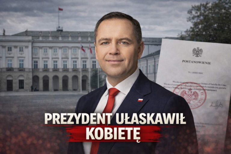 Prezydent Nawrocki zastosował prawo łaski. Ujawniono nazwisko ułaskawionej kobiety