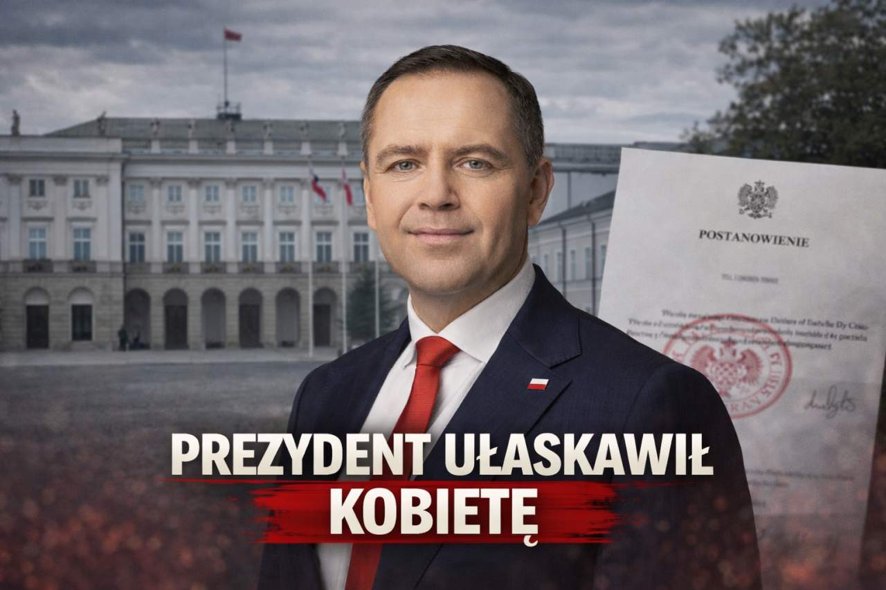 Prezydent Nawrocki zastosował prawo łaski. Ujawniono nazwisko ułaskawionej kobiety