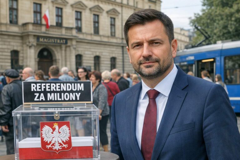 Miszalski straszy kosztami referendum. Kraków policzył miliony, mieszkańcy patrzą na władzę