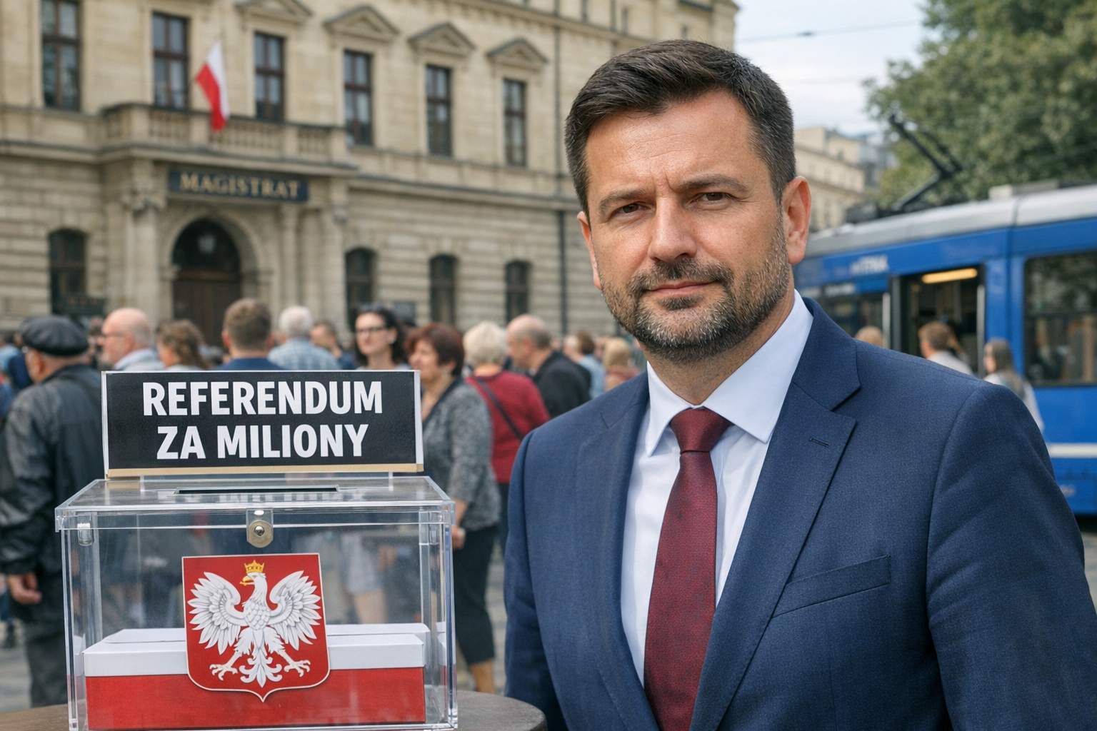 Miszalski straszy kosztami referendum. Kraków policzył miliony, mieszkańcy patrzą na władzę