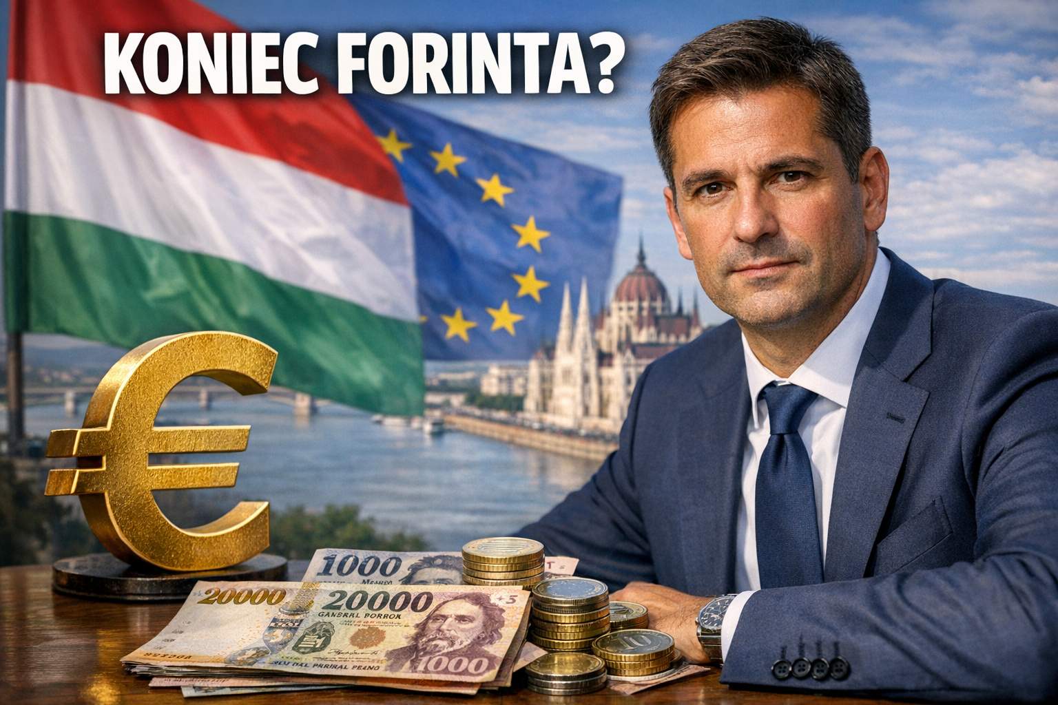 Koniec forinta? Peter Magyar zapowiada wejście Węgier do strefy euro