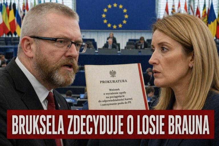 Bruksela zdecyduje o losie Brauna. Prokuratura chce zgody na zatrzymanie europosła