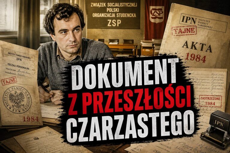 Nieznany dokument z przeszłości Czarzastego. Reportaż wraca do wyborów w ZSP z 1984 roku