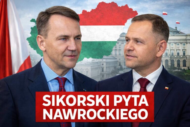 Sikorski skomentował wynik na Węgrzech. Ponownie zwrócił się do Nawrockiego