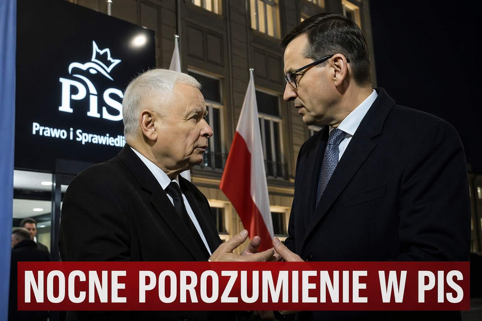 Kaczyński i Morawiecki gaszą napięcie w PiS. Rozwój Plus zostaje w obozie partii