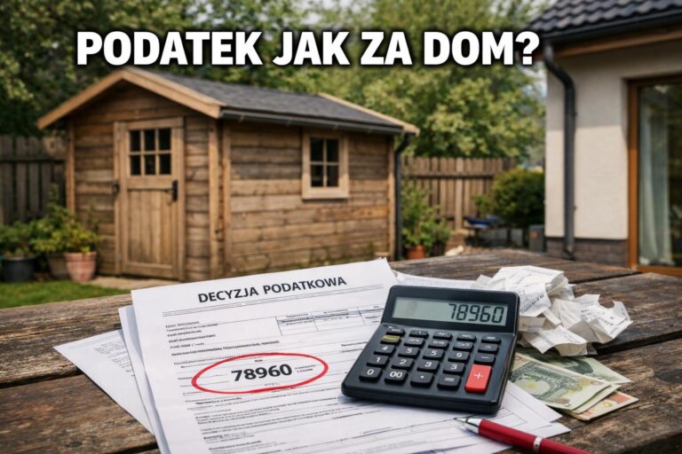 Podatek za szopę jak za wielki dom? Gminy naliczają stawki, a RPO widzi poważny problem