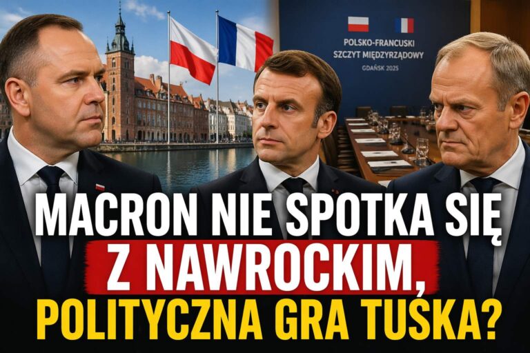 Nawrocki nie spotka się z Macronem. W tle padają sugestie o politycznej grze Tuska