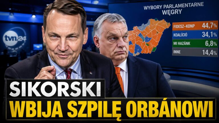Sikorski wbija szpilę Orbánowi. Mówi, że Fidesz wpadł we własne sidła