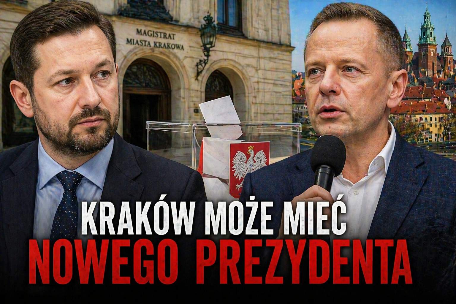Kraków może mieć nowego prezydenta. Sondaż o referendum uderza w Miszalskiego