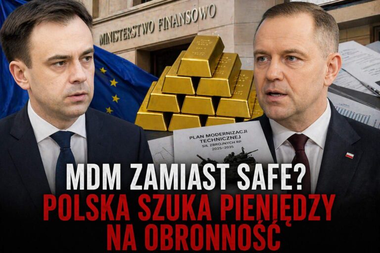 MDM zamiast SAFE? Polska szuka pieniędzy na obronność, a spór o złoto robi się gorący