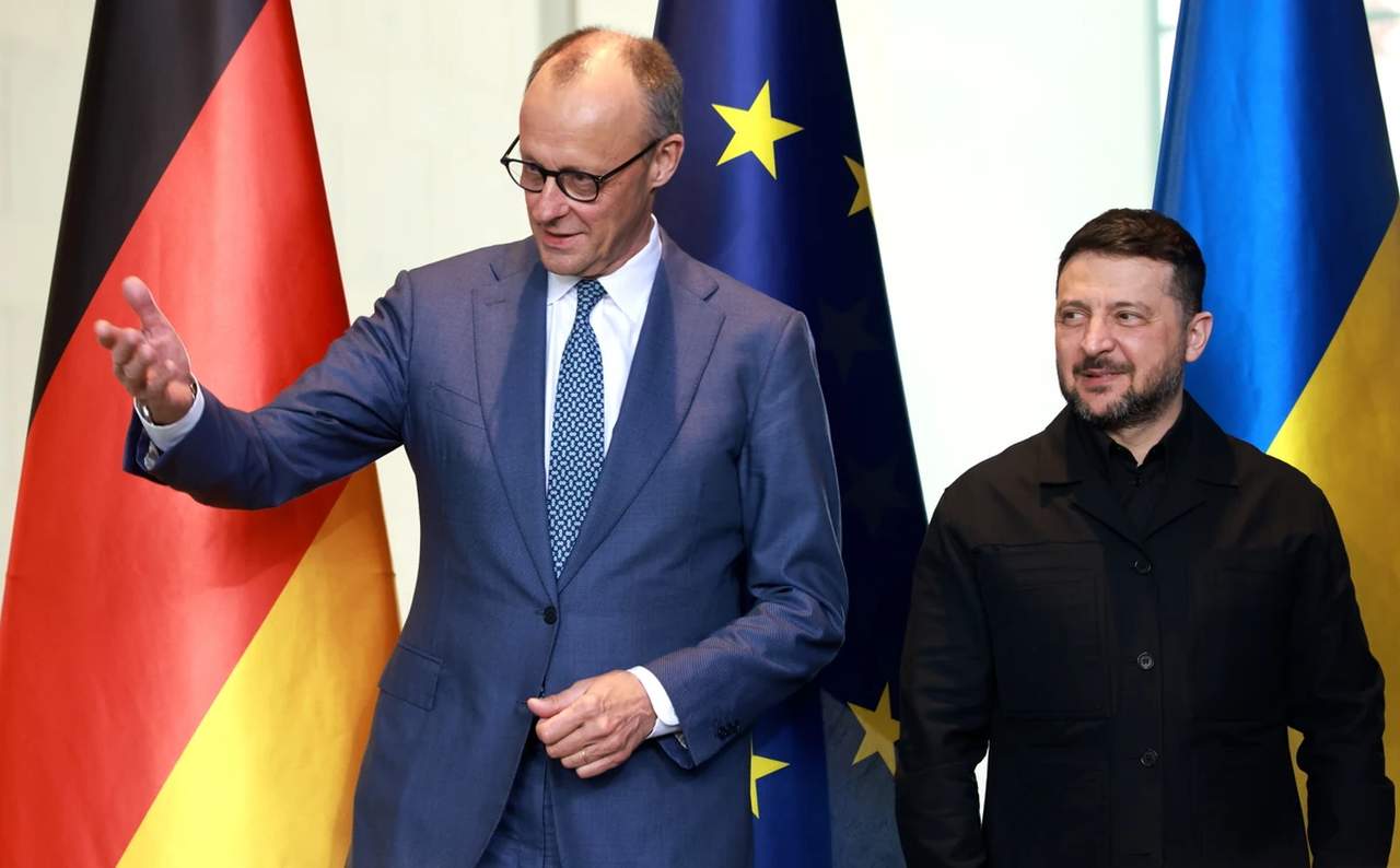 Niemcy i Ukraina dogadały pakiet za 4 mld euro. Pociski Patriot i drony mają zmienić grę