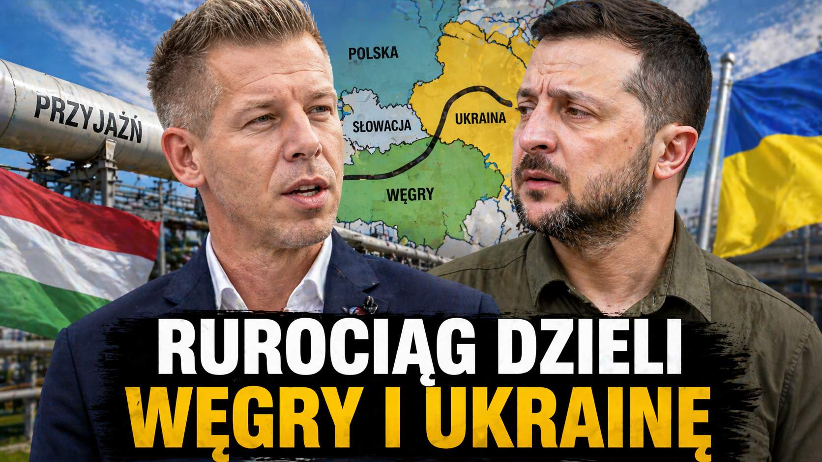 Magyar apeluje do Zełenskiego w sprawie Przyjaźni. Rurociąg podzielił Węgry i Ukrainę