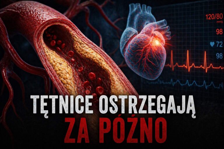 Zatkane tętnice długo nie dają znać. Te objawy mogą pojawić się dopiero późno