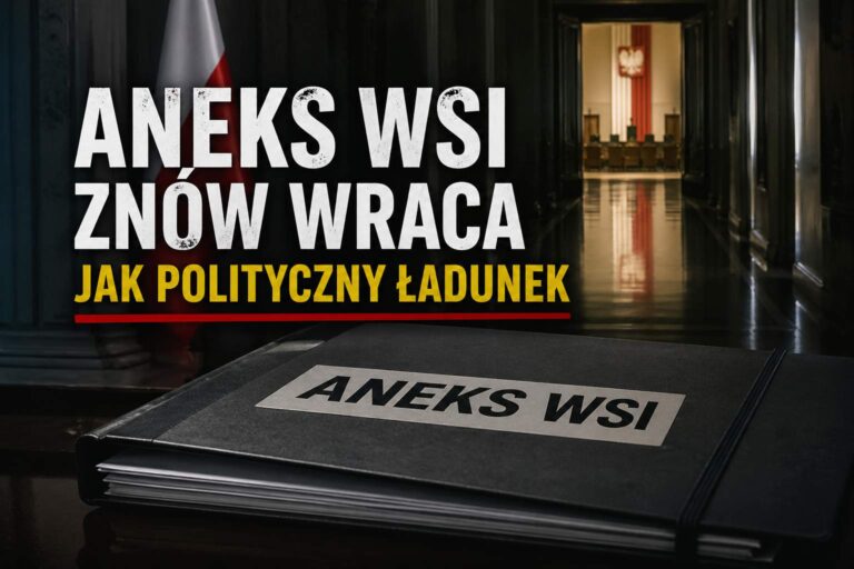 Aneks WSI wraca jak polityczny ładunek. Padają słowa o strachu koalicji i możliwym wstrząsie