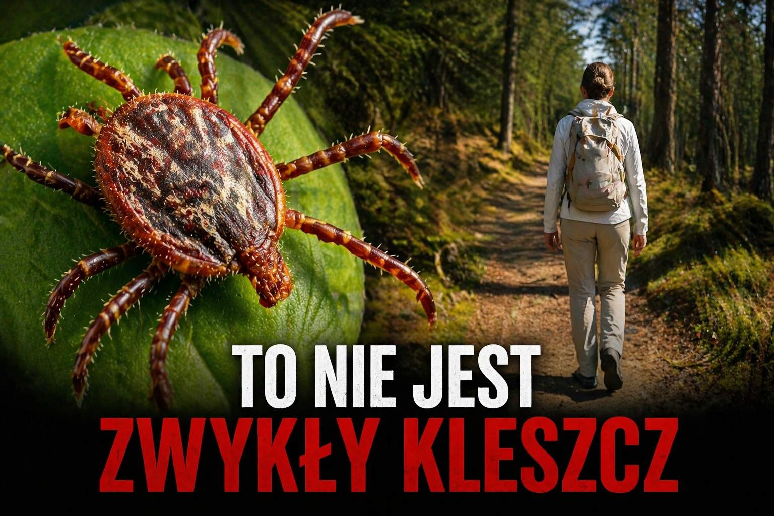 Latający kleszcz wraca do polskich lasów. Leśnicy prostują nazwę, ale ostrzegają przed ukąszeniami