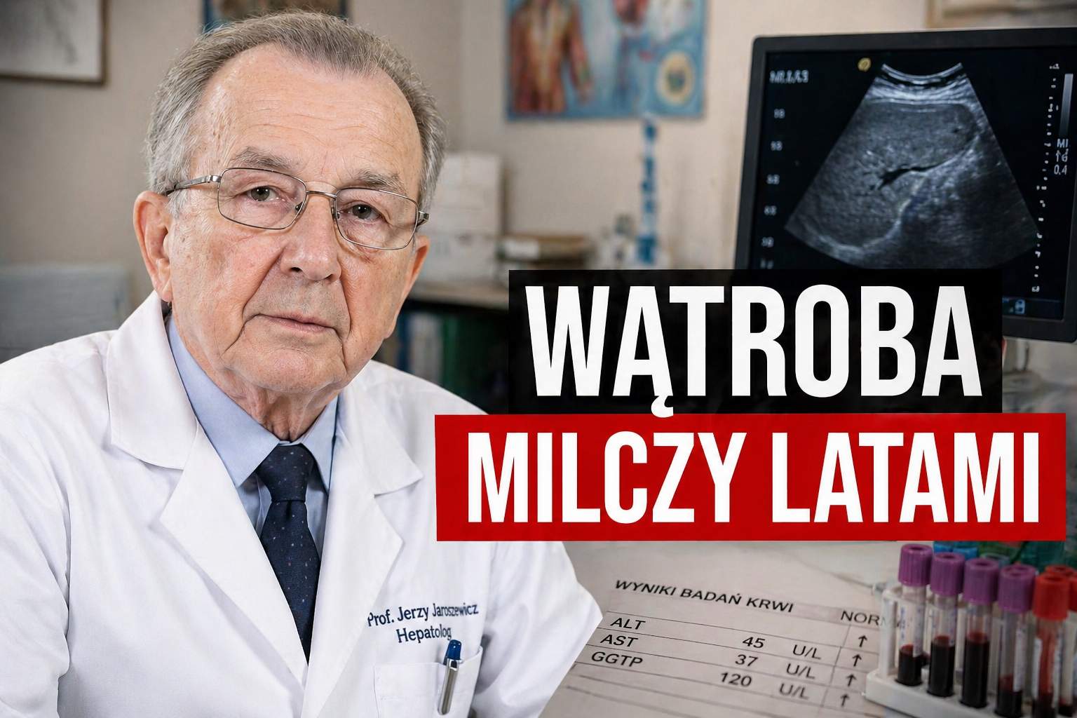 Hepatolog ostrzega przed cichym zagrożeniem dla wątroby. Jeden moment może zdecydować o wszystkim