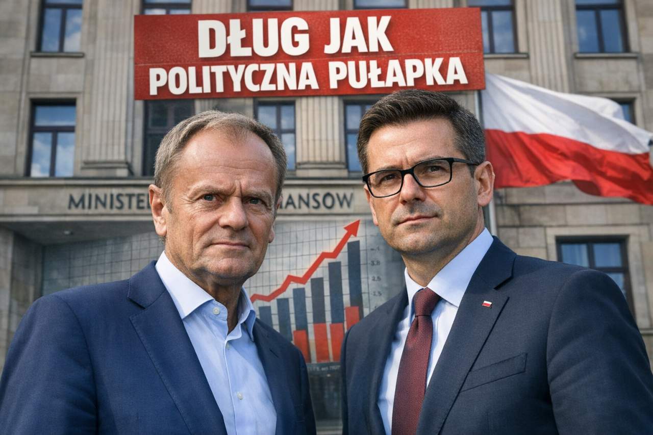 Tusk celowo zadłuża Polskę? Mocna teza o suwerenności i rekordowym deficycie