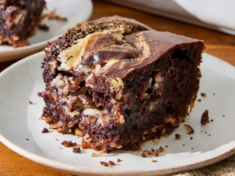 Niemieckie ciasto czekoladowe dump cake