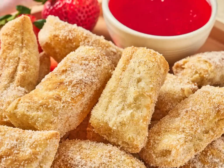 Churros z ciasta francuskiego z air fryera
