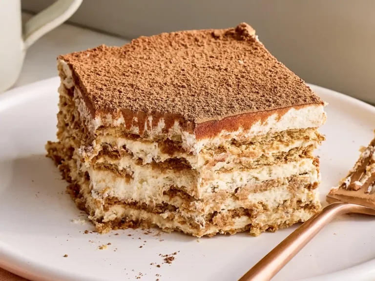 Tiramisu icebox cake