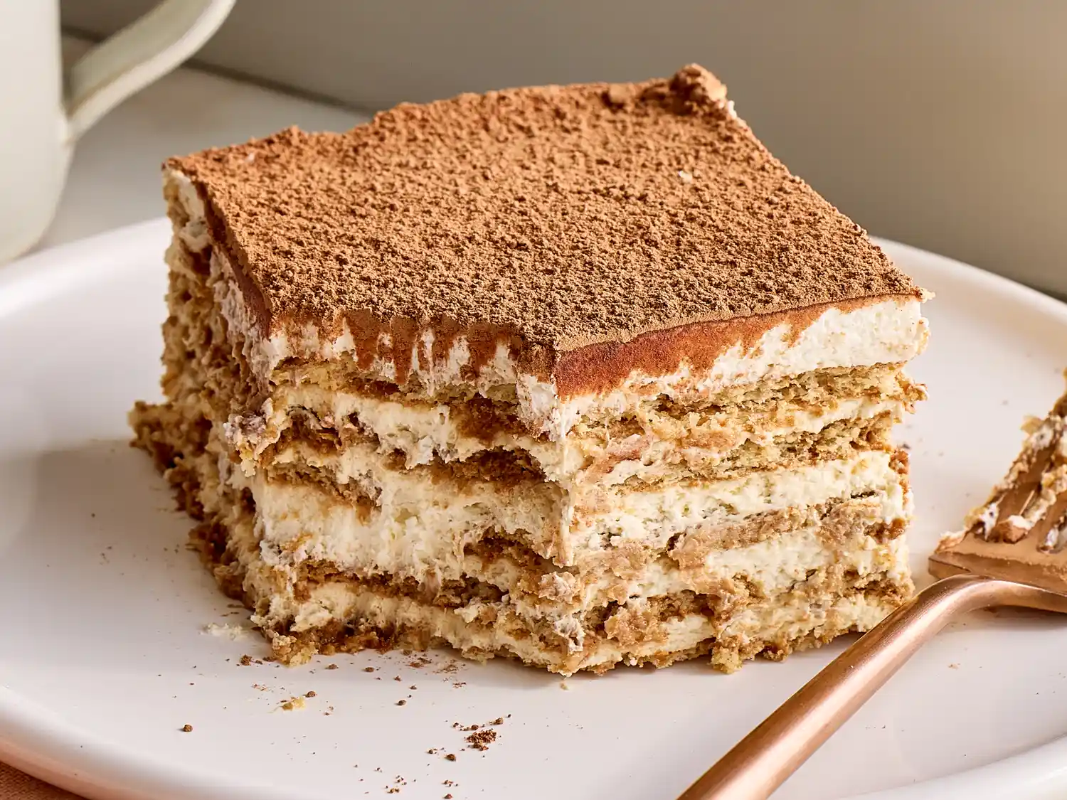 Tiramisu icebox cake