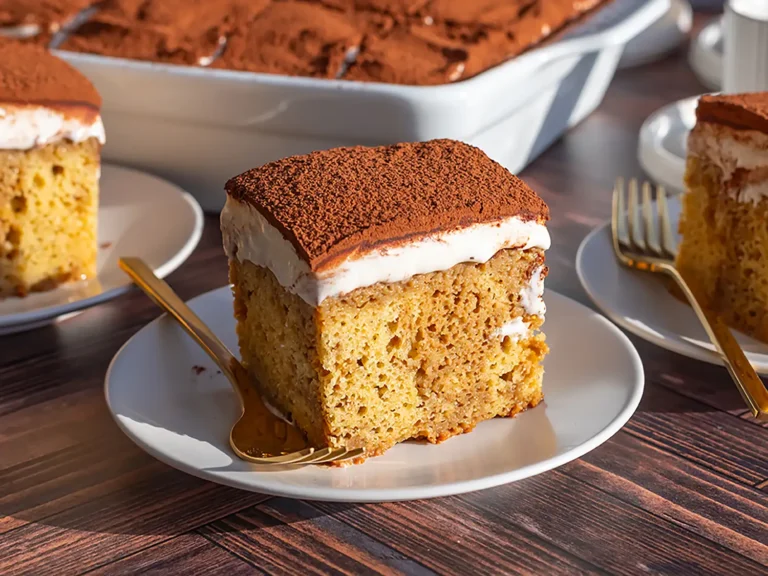 Ciasto tres leches w stylu tiramisu