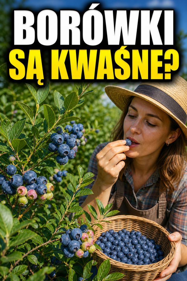 Borówki mają kwaśne owoce mimo koloru? Ten błąd przy zbiorze psuje smak