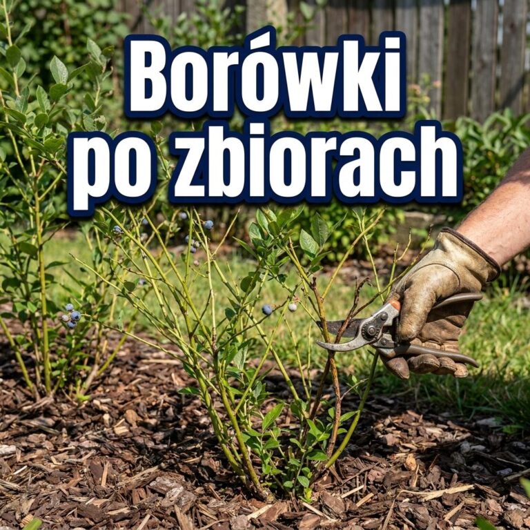 Borówki po zbiorach potrzebują uwagi. Ten sierpniowy błąd może osłabić plon na przyszły rok