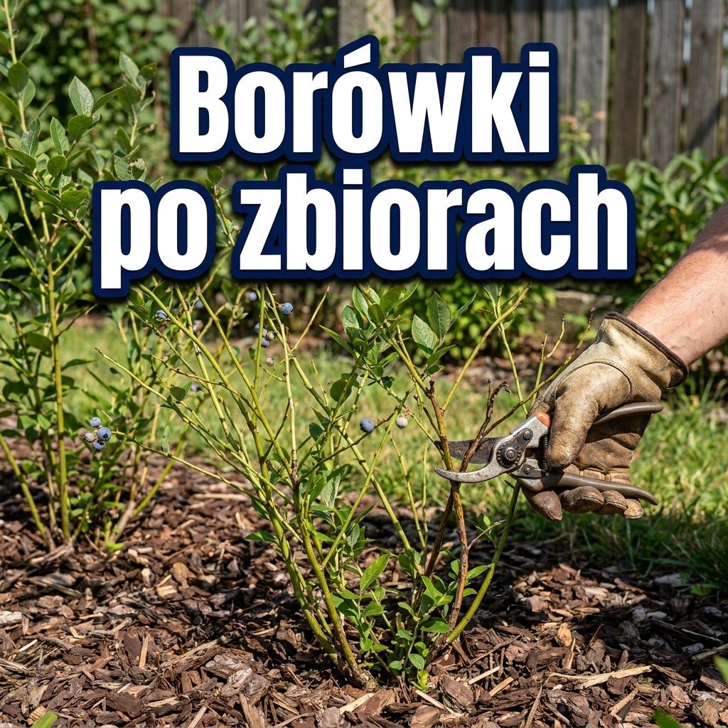 Borówki po zbiorach potrzebują uwagi. Ten sierpniowy błąd może osłabić plon na przyszły rok