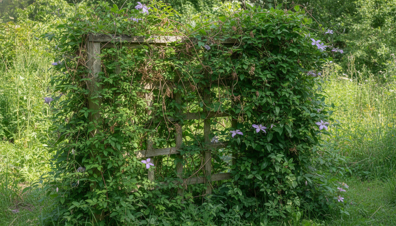 Clematis przestał kwitnąć w środku lata? Możliwe że potrzebuje teraz innego cięcia