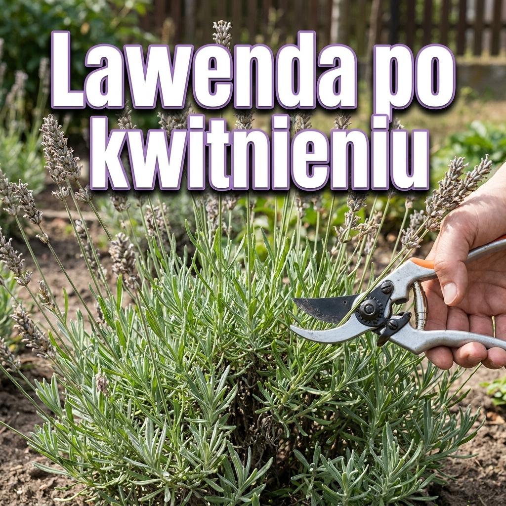 Lawenda po kwitnieniu wygląda jak sucha miotła? Tak ją przytnij żeby nie zniszczyć krzewu