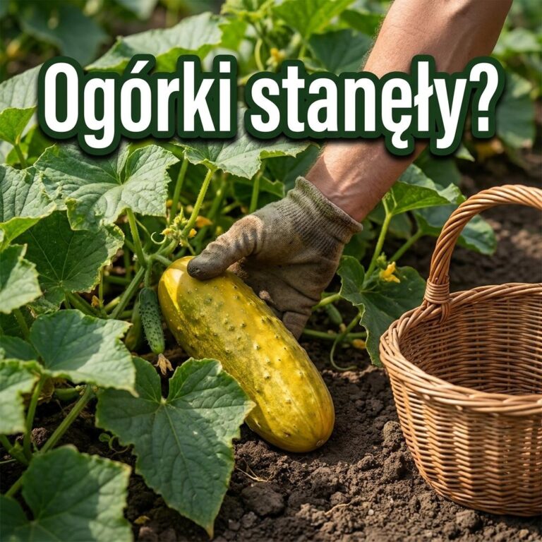 Ogórki nagle przestały dawać nowe owoce? Ten błąd przy zbiorach potrafi zatrzymać plonowanie